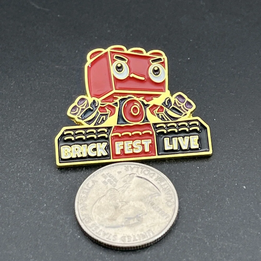 Brick Fest‎ Live Lapel Hat Pin